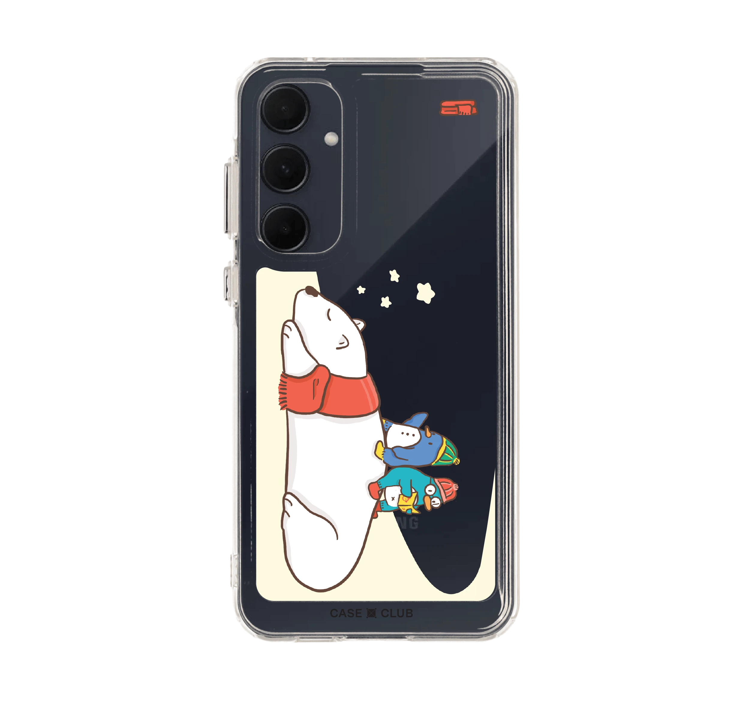 polar bear & duo penguin